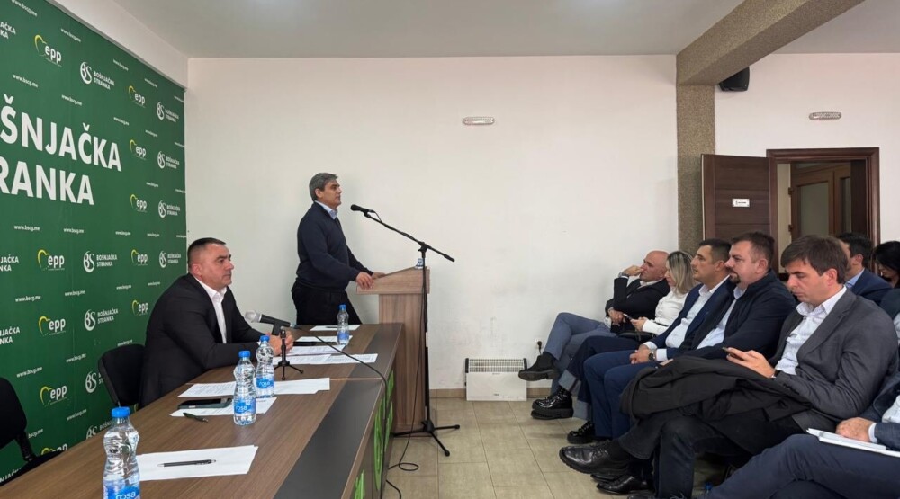 Konstituisan novi saziv Glavnog odbora Bošnjačke stranke: Gutić i Ćorović potpredsjednici, Dacić generalni sekretar