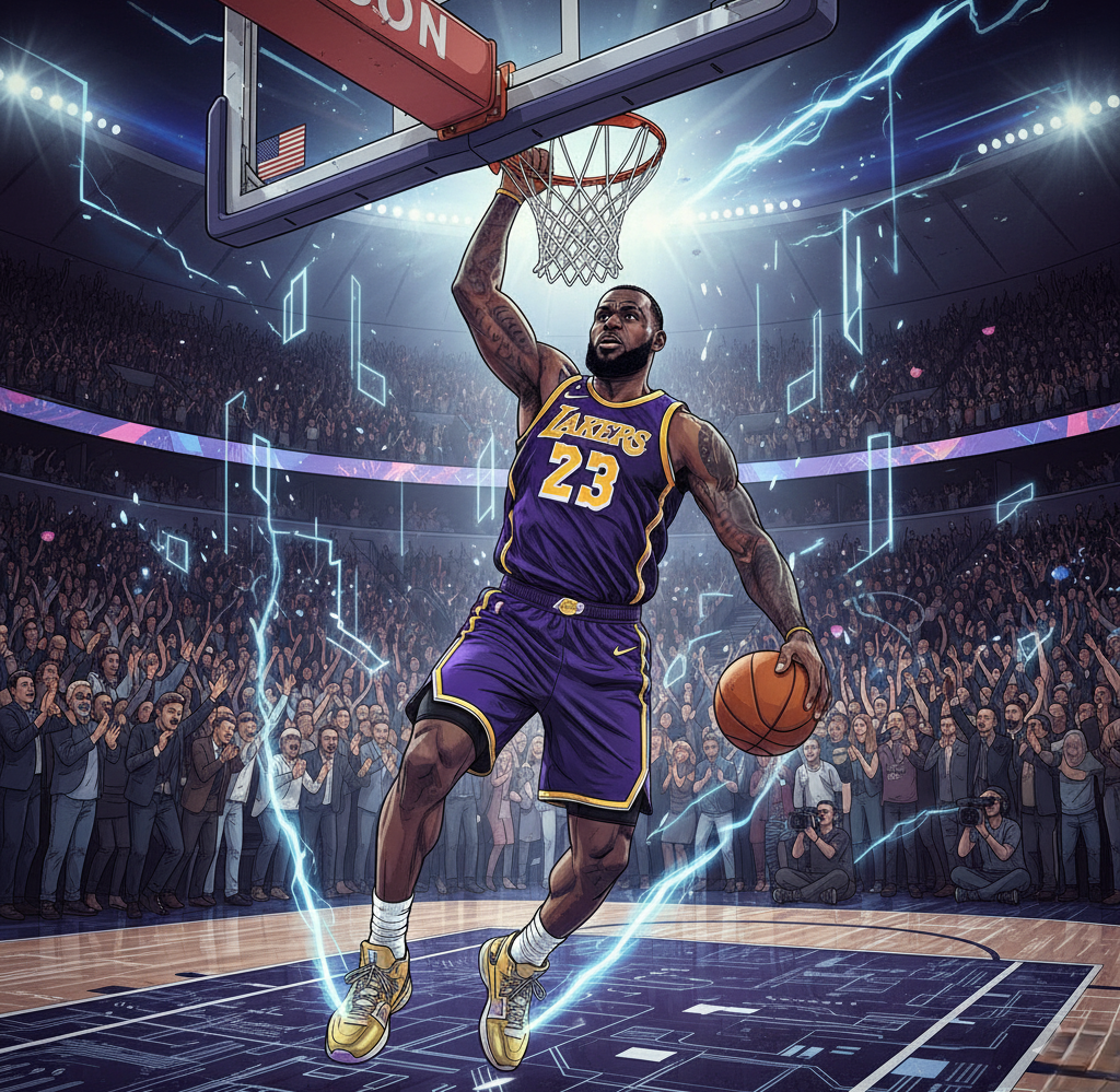 (VIDEO) Lebron oborio još jedan rekord: 1.293 utakmica s dvocifrenim učinkom