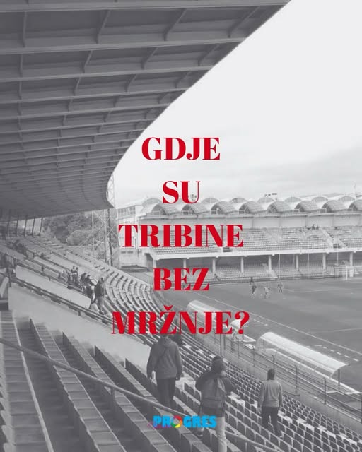 LGBT Forum Progres podnio pritužbu FIFA-i zbog govora mržnje na stadionu pod Goricom