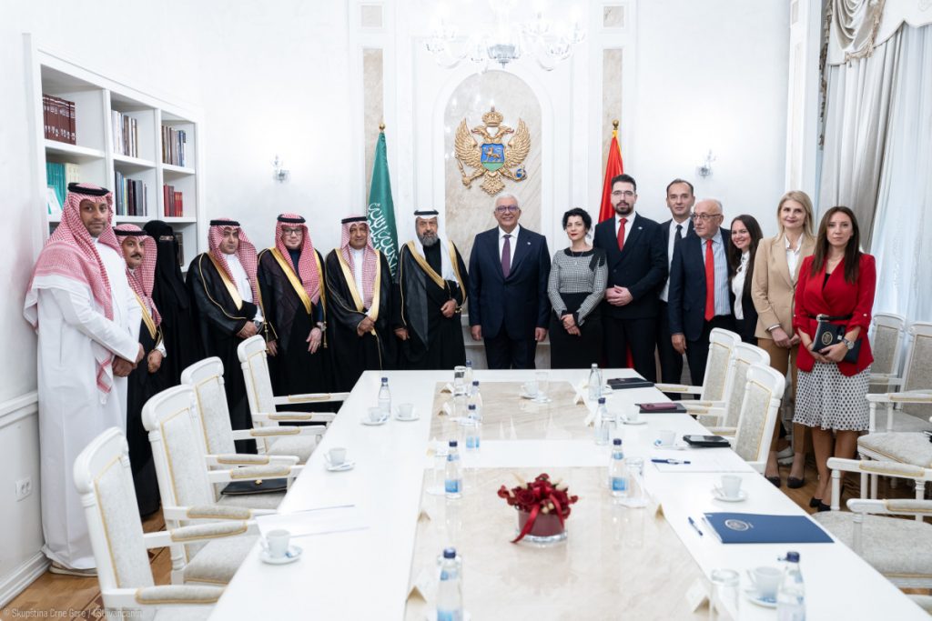 Mandić sa delegacijom Parlamenta Kraljevine Saudijske Arabije: Crna Gora otvorena za velike investicije