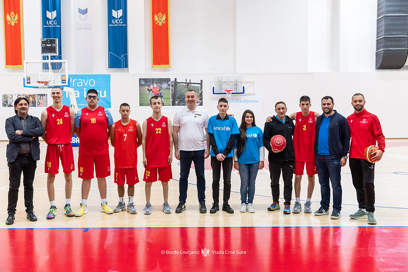 Šćekić prisustvovao inkluzivnom sportskom događaju povodom Svjetskog dana djeteta