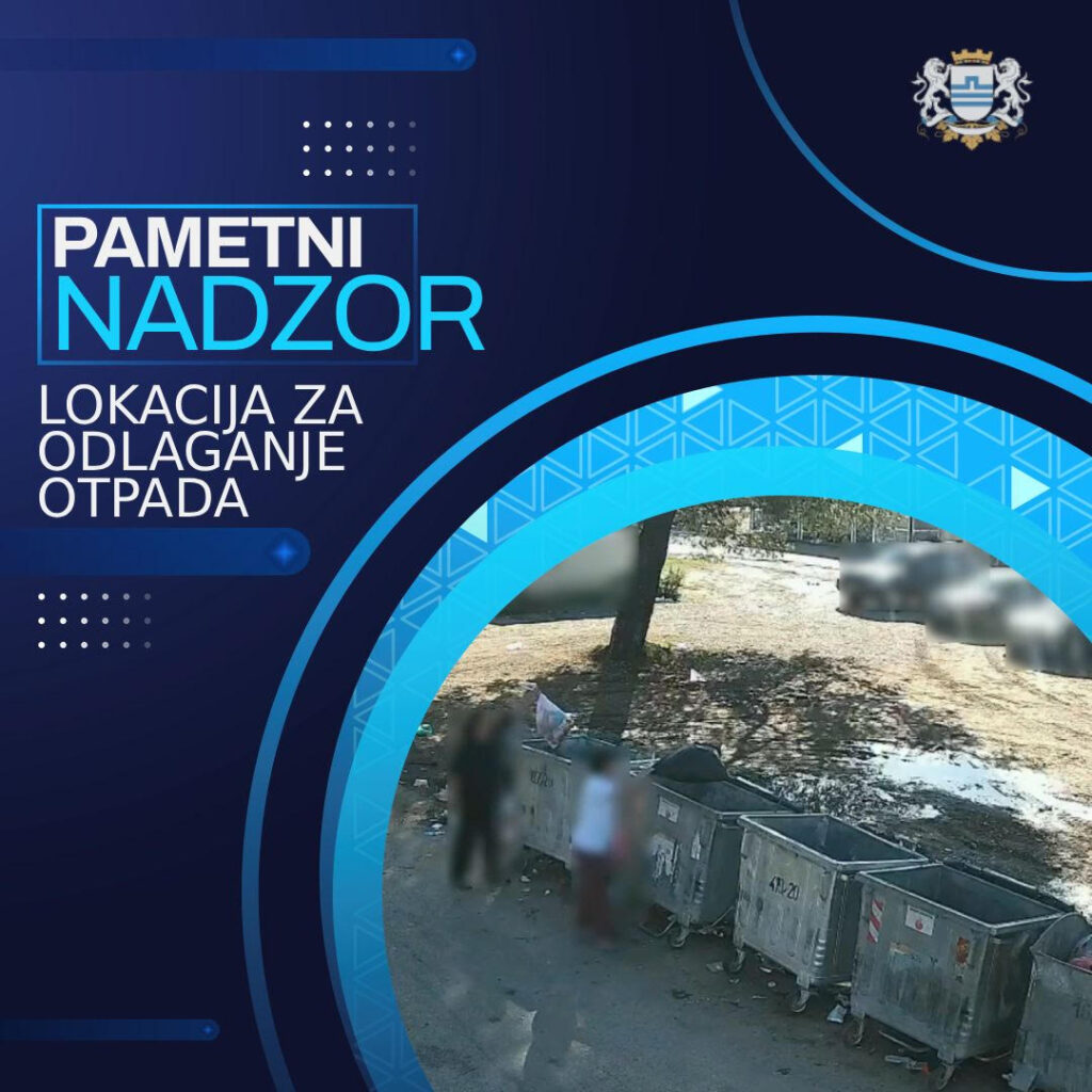 Glavni grad uvodi sistem za pametni nadzor lokacija za odlaganje komunalnog otpada