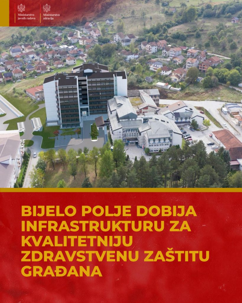 MJR: Bijelo Polje dobija infrastrukturu za kvalitetniju zdravstvenu zaštitu građana