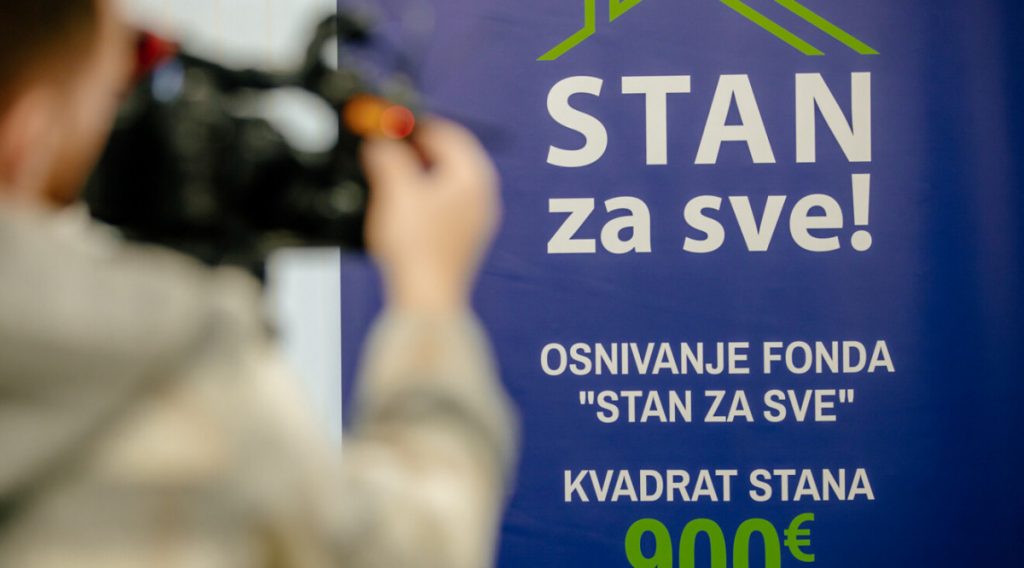 URA: Vlada bi povećanjem PDV-a na promet građevinskog zemljišta dodatno podigla cijenu stanova, vrijeme da se usvoji “Stan za sve”