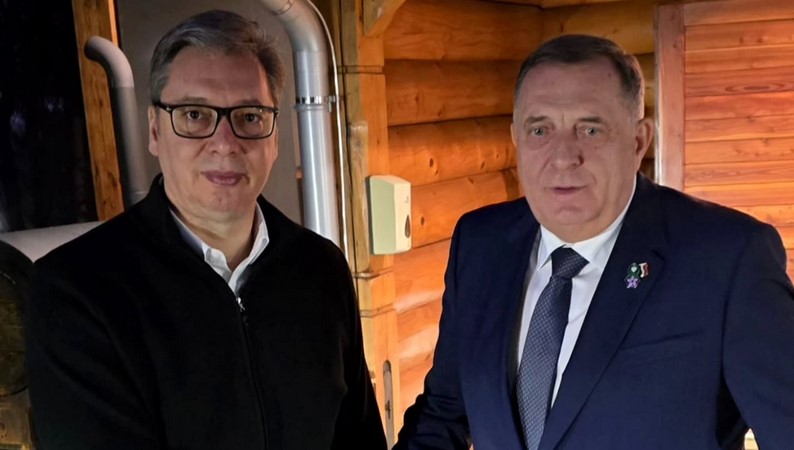 Vučić se sastao sa Dodikom: Razgovorali smo o svim važnim pitanjima za region i budućnost srpskog naroda