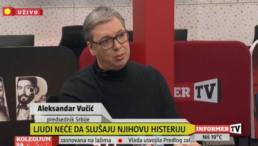 Vučić: Lakše bismo odgovorili Amerikancima da imamo more, zato su odvojili Crnu Goru od Srbije; Crnogorski političari se plaše svoje sjenke, sem Milana Kneževića