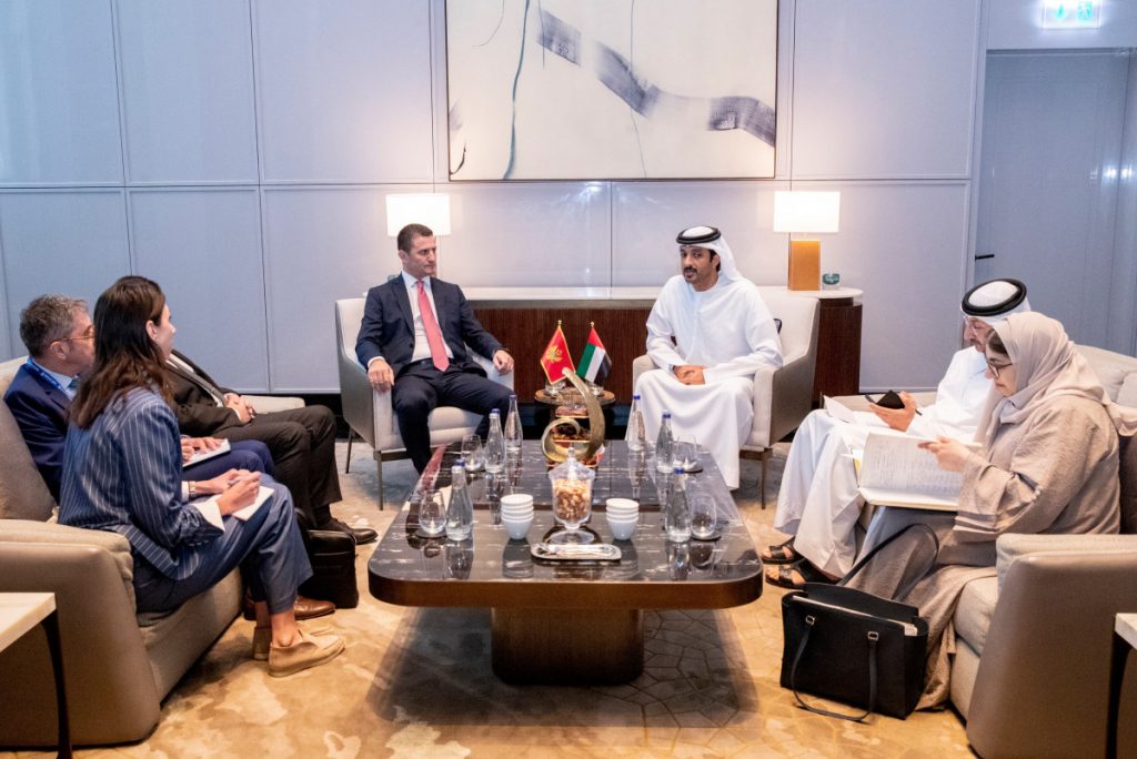 Zogović u UAE: Jačanje ekonomskih i turističkih veza Crne Gore i Emirata