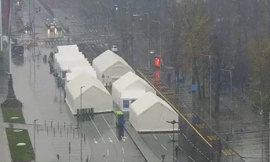 Sjutra uveče počinje uklanjanje šatora ispred Skupštine Republike Srbije: Ulice se otvaraju za saobraćaj