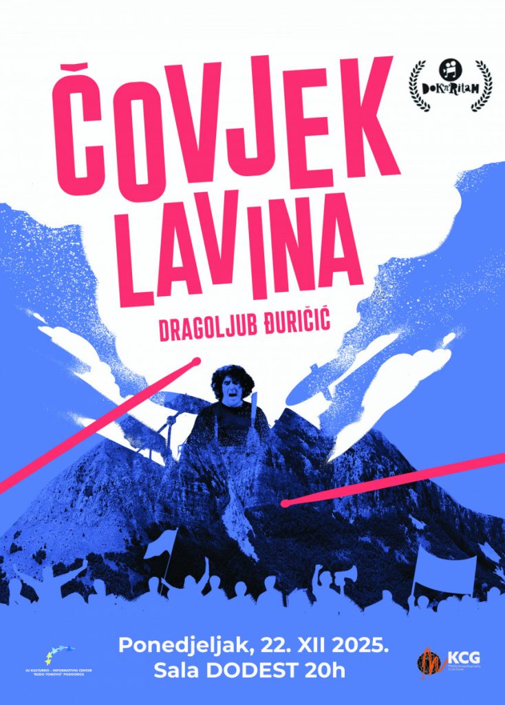 Dokumentarni film „Čovjek lavina“ 22. decembra u KIC-u