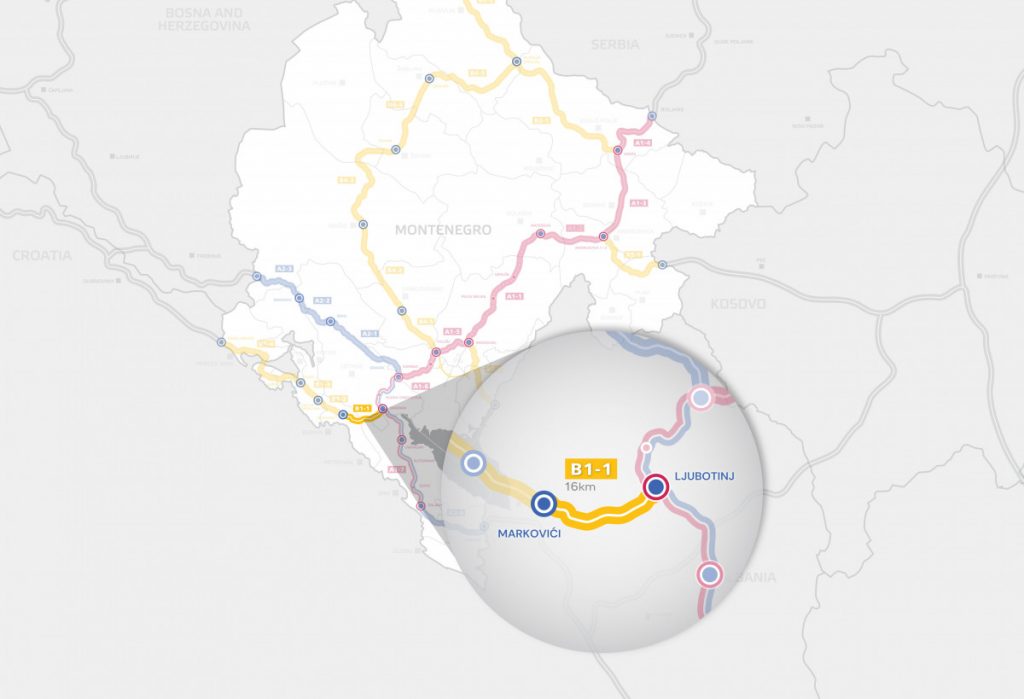 Novi koridor crnogorskog primorja: Tender za 16-kilometarsku dionicu Budva–Ljubotin