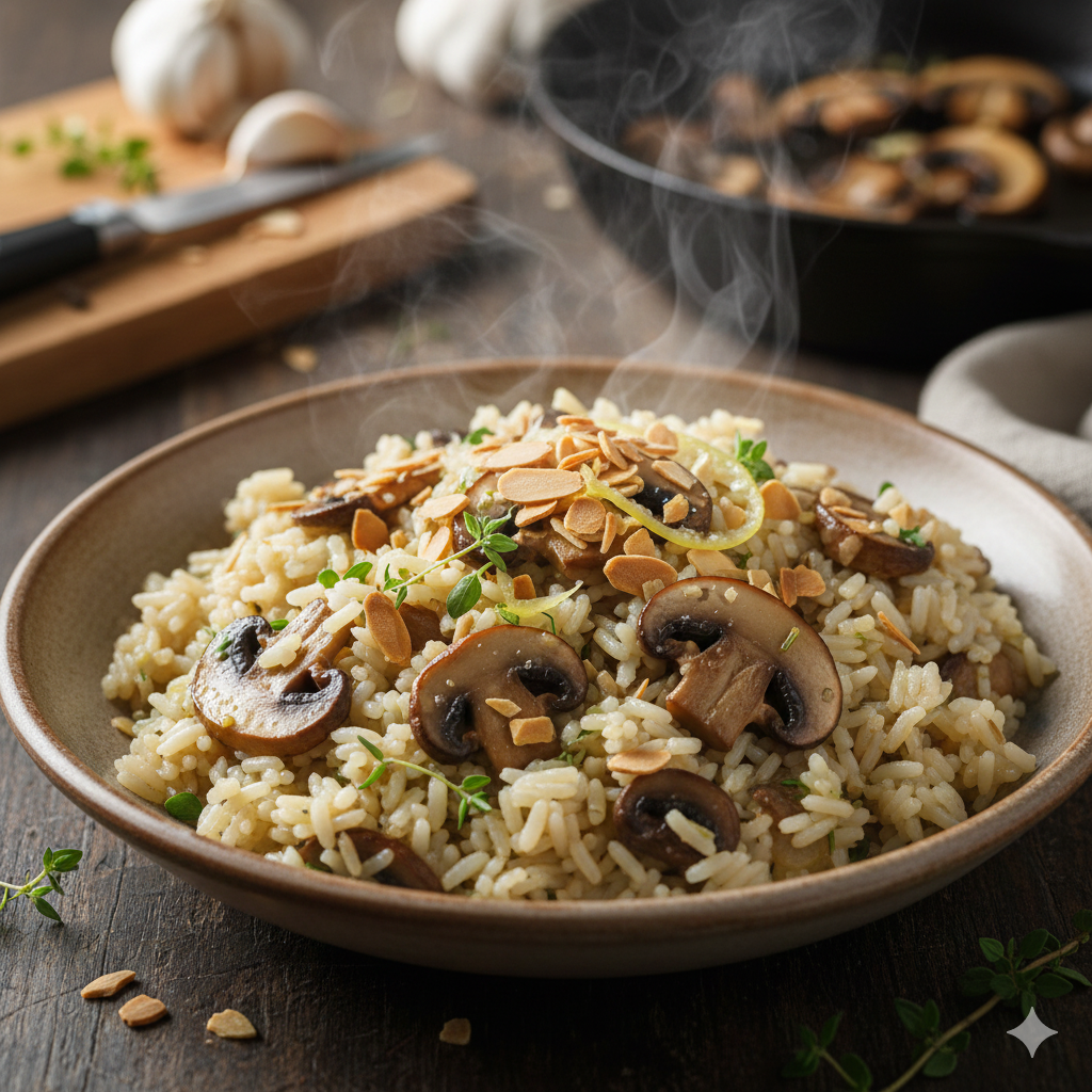 Recept za najbolji pilav sa pečurkama