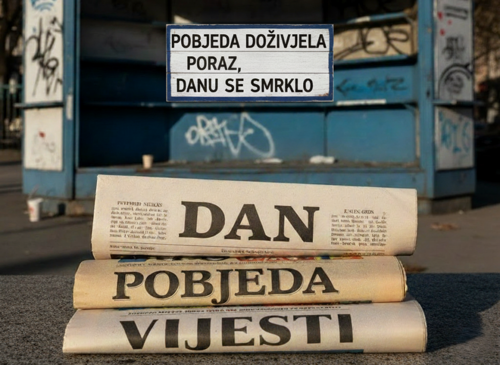 Nekad bili ko rogovi u vreći, a sad ih besparica ujedinila: „Dan“, „Vijesti“ i „Pobjeda“ na izdisaju pa pohrlili državi?