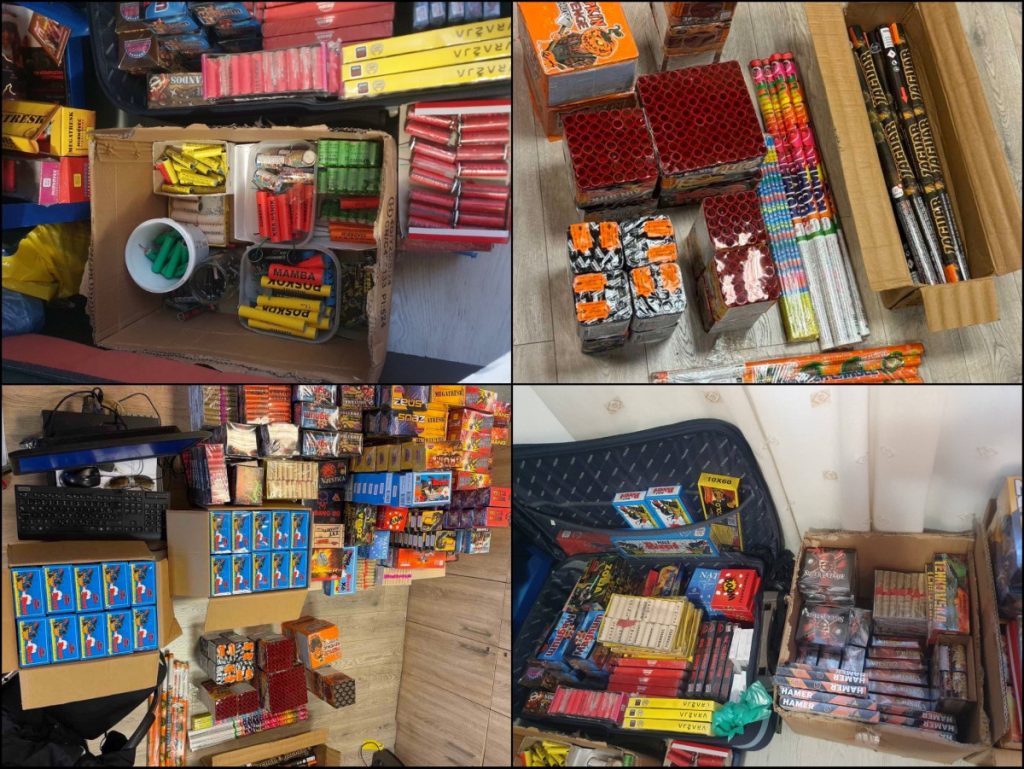 Akcija „Petarda“: Policija oduzela skoro 47.000 komada pirotehnike
