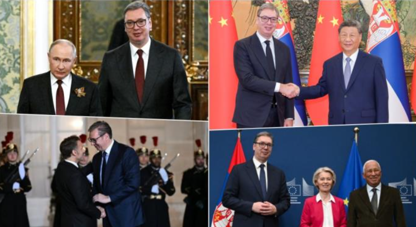 Srbija za istim stolom sa svijetom: Kako se Vučić od Vašingtona do Pekinga borio za interese zemlje