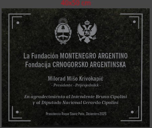 crnogorsko guvno uklesano u argentini