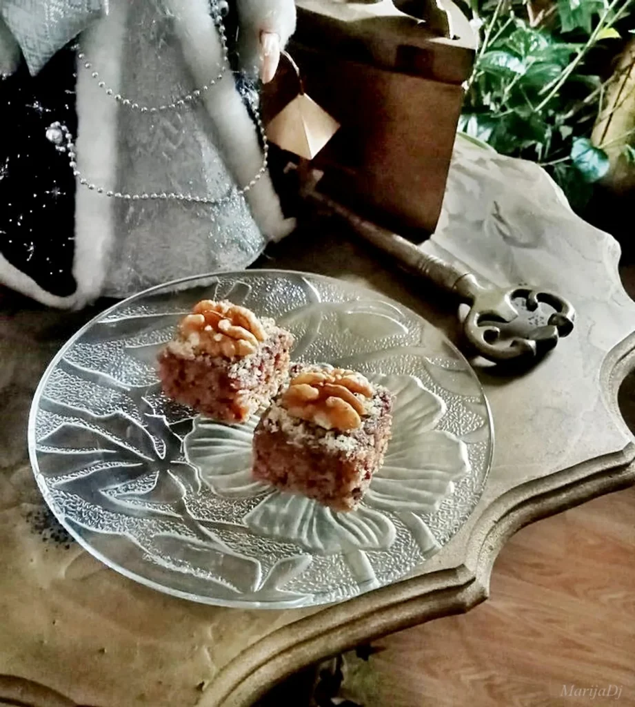 Posne orah kockice