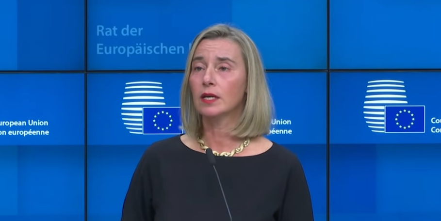 Ko je uhapšena Federika Mogerini?