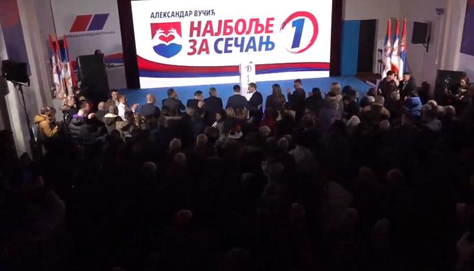 Lista „Aleksandar Vučić – Najbolje za Sečanj“ dramatično uvećala prednost; SNS deklasirao blokadere na ponovljenim izborima u Jarkovcu