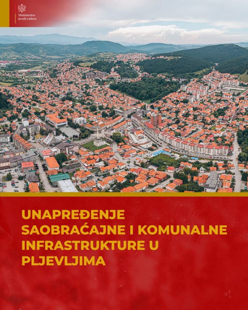 Pljevlja: Ministarstvo javnih radova pokreće radove na saobraćajnici i parkingu