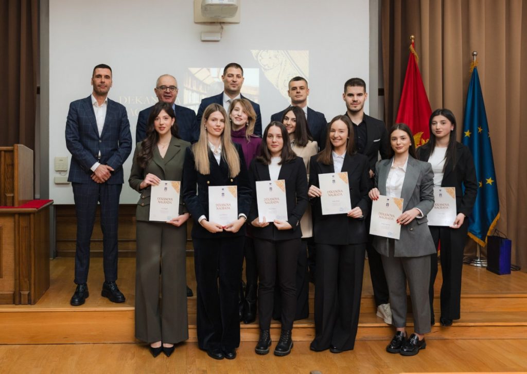 Svečano obilježen Dan Pravnog fakulteta Univerziteta Crne Gore