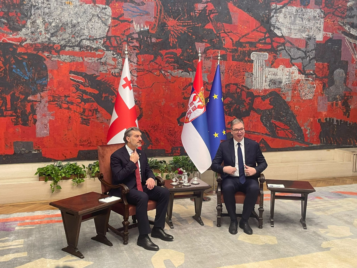 predsjednik gruzije i vucic