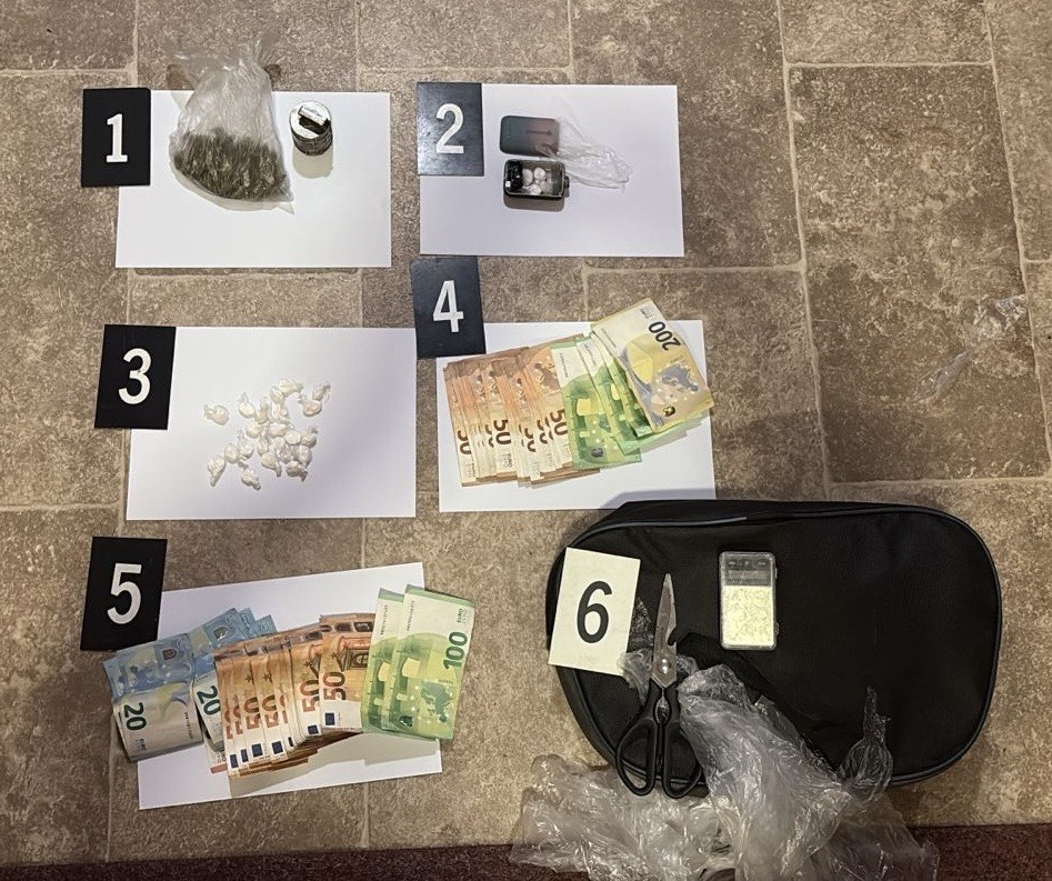 Uprava policije: Na 12 lokacija oduzeta droga, novac, uhapšene dvije osobe