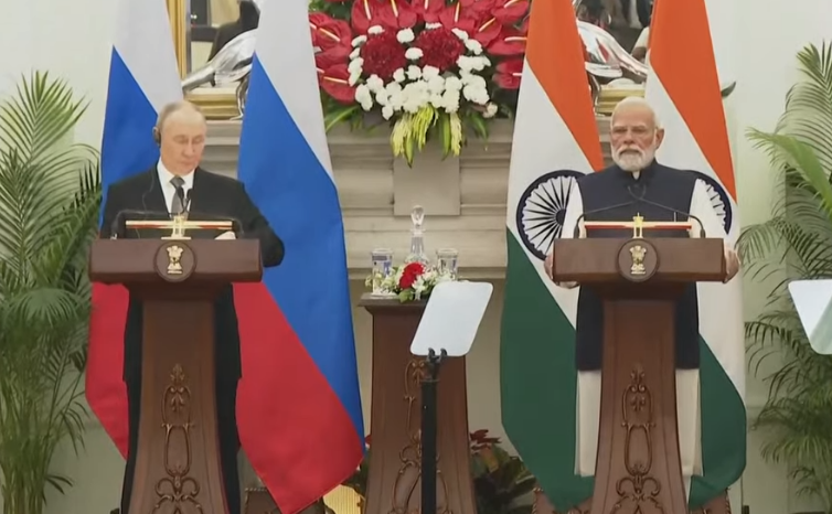 putin i modi