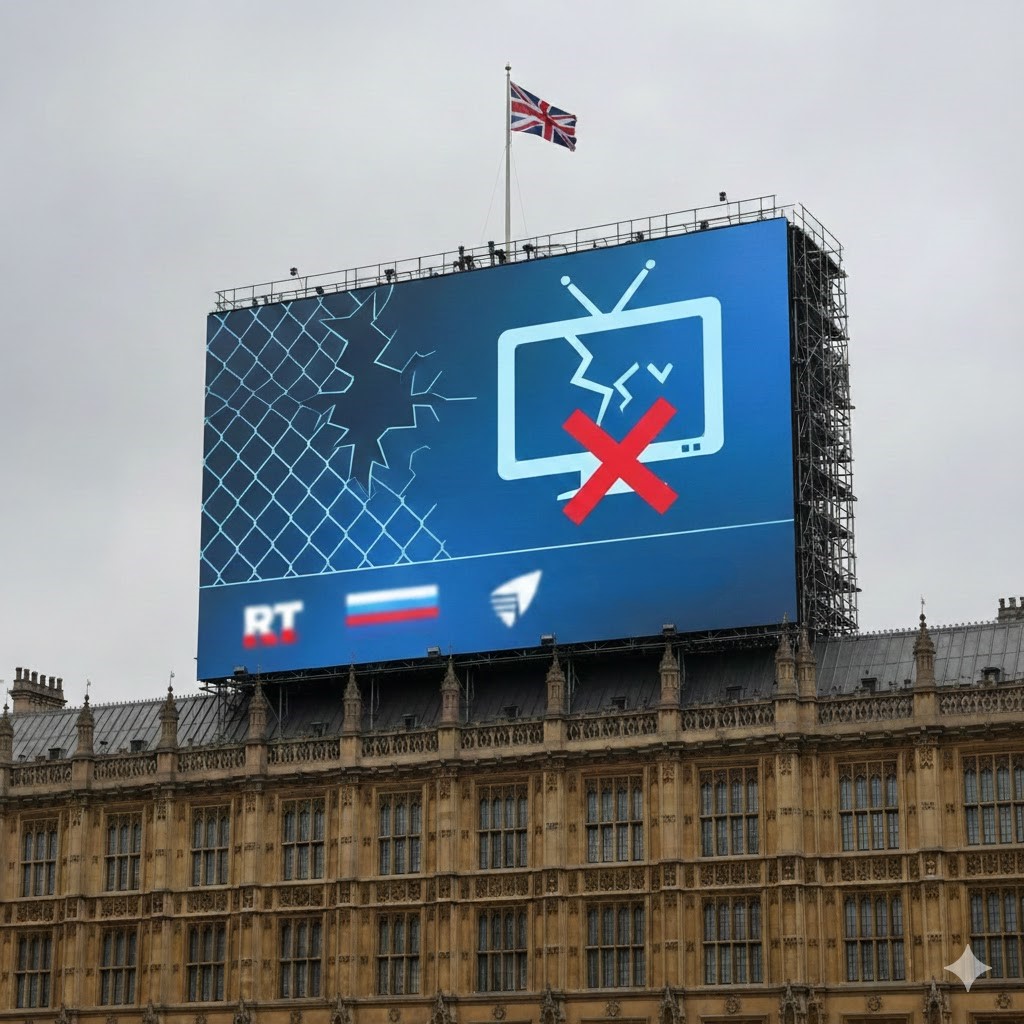 Velika Britanija uvela sankcije ruskim medijima