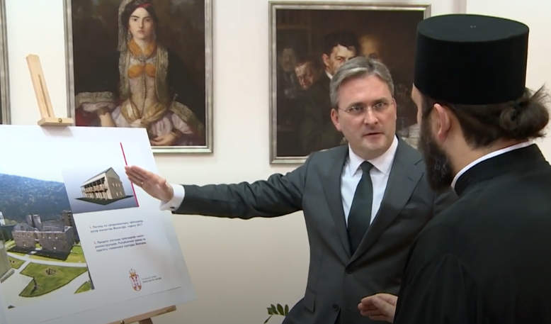 Selaković potpisao ugovor o početku rekonstrukcije manastira Manasija