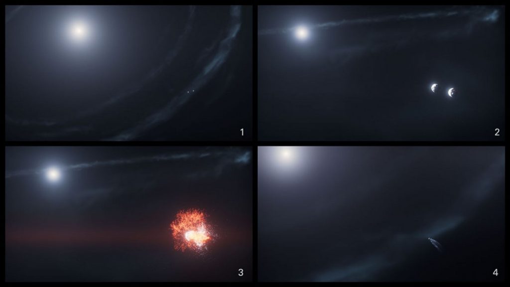 NASA-in Habl prvi put vidi sudaranje asteroida sa obližnjom zvijezdom