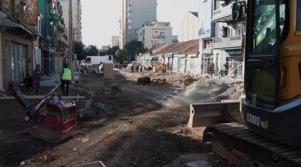 Podgorica: Novi rok za rekonstrukciju Ulice slobode 31. januar