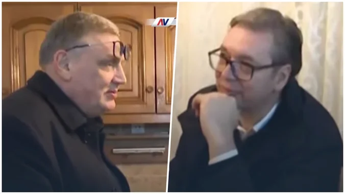 NALAKTIO SE, RAKIJU ZAVATIO, A ŠTA JE ZAPISAO? Vučić objavio hit snimak kako ispituje Drobnjaka: Gdje sam ti rekao da uradiš ove mostove?