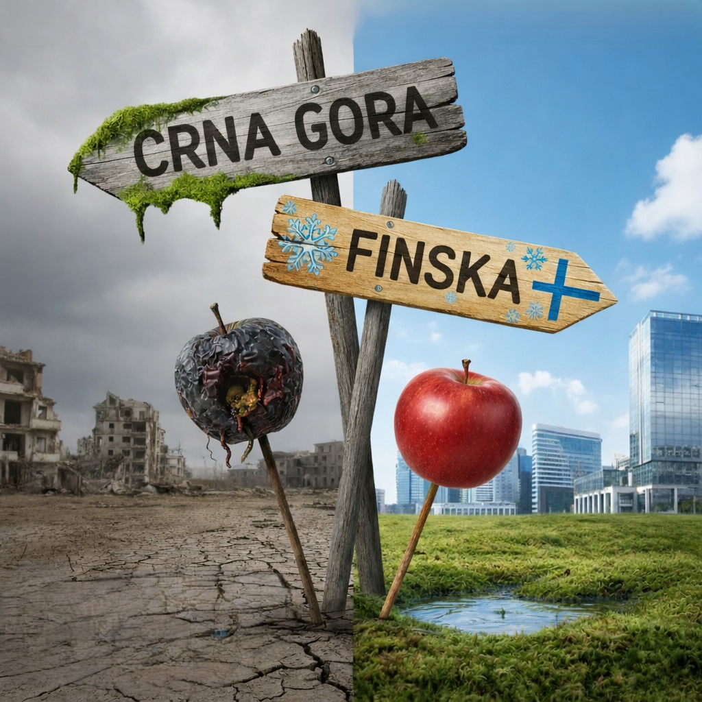 Da nema nešto trulo u državi Danskoj, nego u Crnoj Gori, najbolji dokaz je Finska