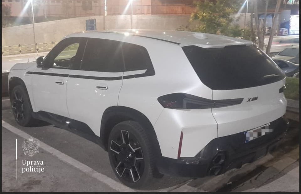Herceg Novi: Dva člana kriminalne grupe pod budnim okom policije, oduet BMW 