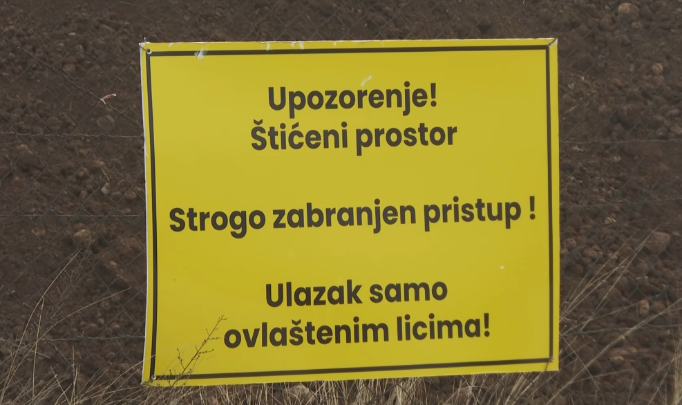 Policija obezbjeđuje gradilište kolektora u Botunu