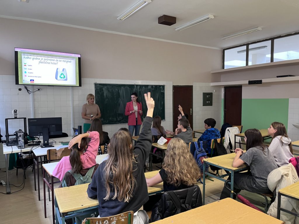 Eko radionica „Edukacija za održivu budućnost“ u OŠ „Njegoš“ u Spužu uspješno realizovana