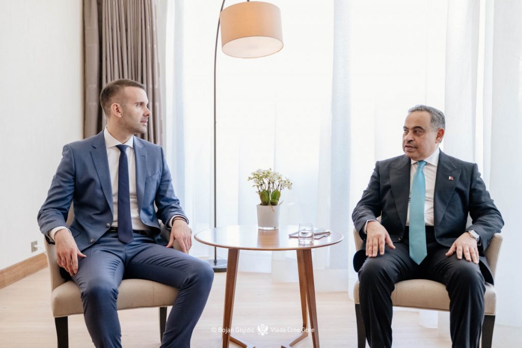 Premijer Spajić sa ministrom finansija Katara: Crna Gora na Qatar Economic Forumu