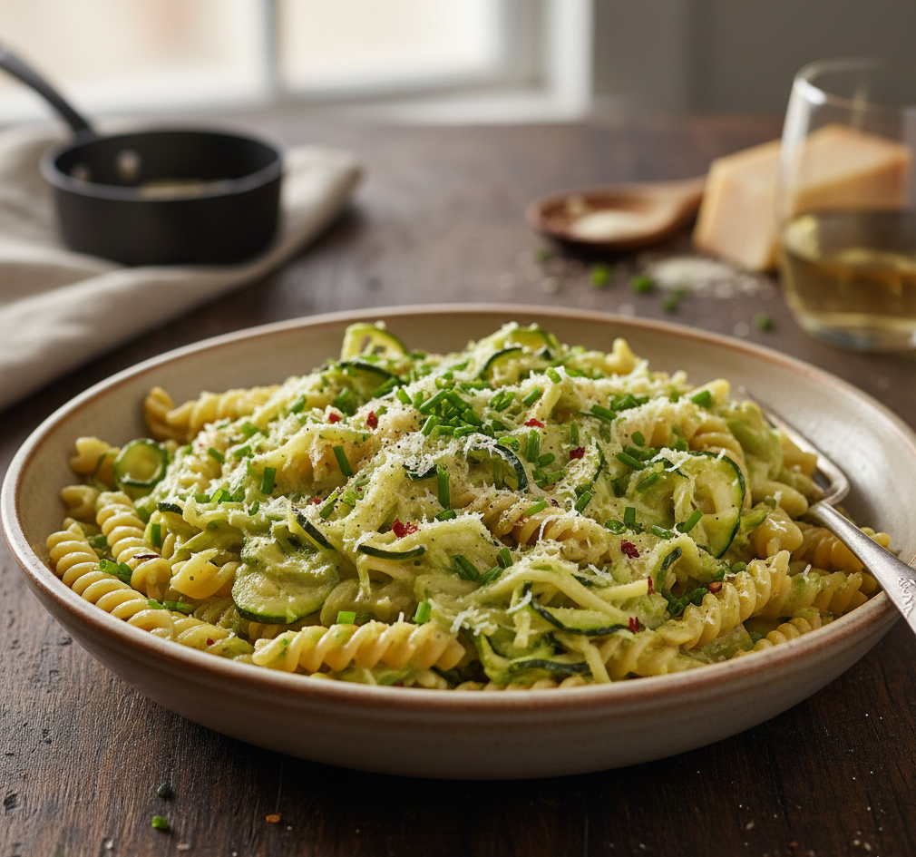 Kremasta pasta sa tikvicama