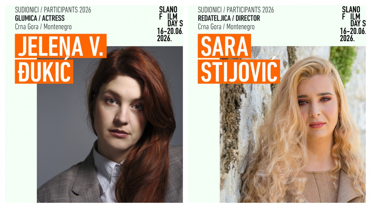 Jelena V. Đukić i Sara Stijović na Slano Film Days