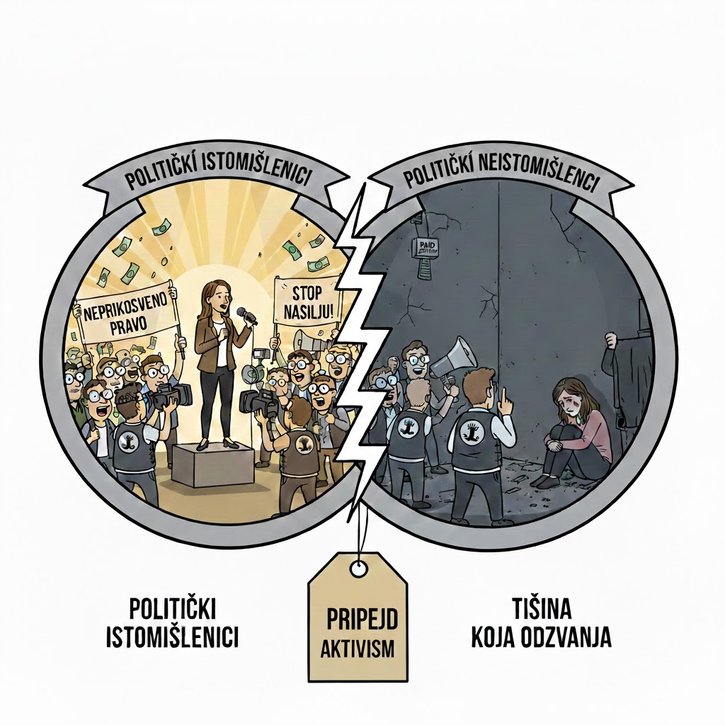 Ženska prava kao politički alat: Pripejd NVO selektivno brane žene