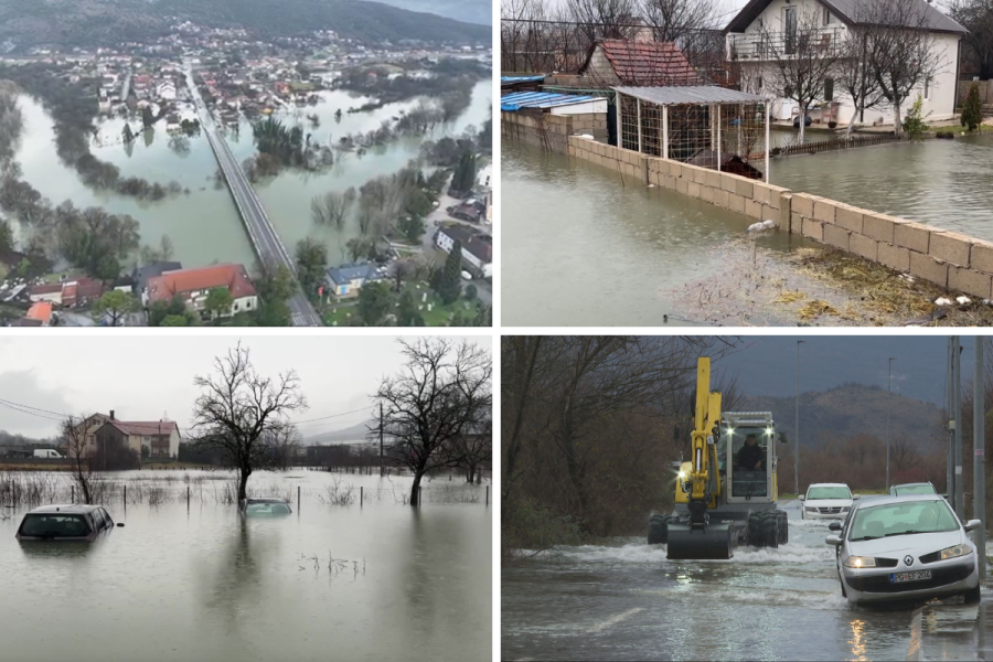 Raste vodostaj Skadarskog jezera, Morača i Zeta u padu