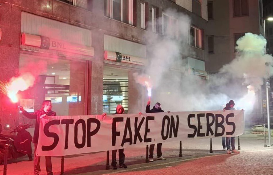 Aktivisti u Milanu poručili – dosta satanizacije Srba!
