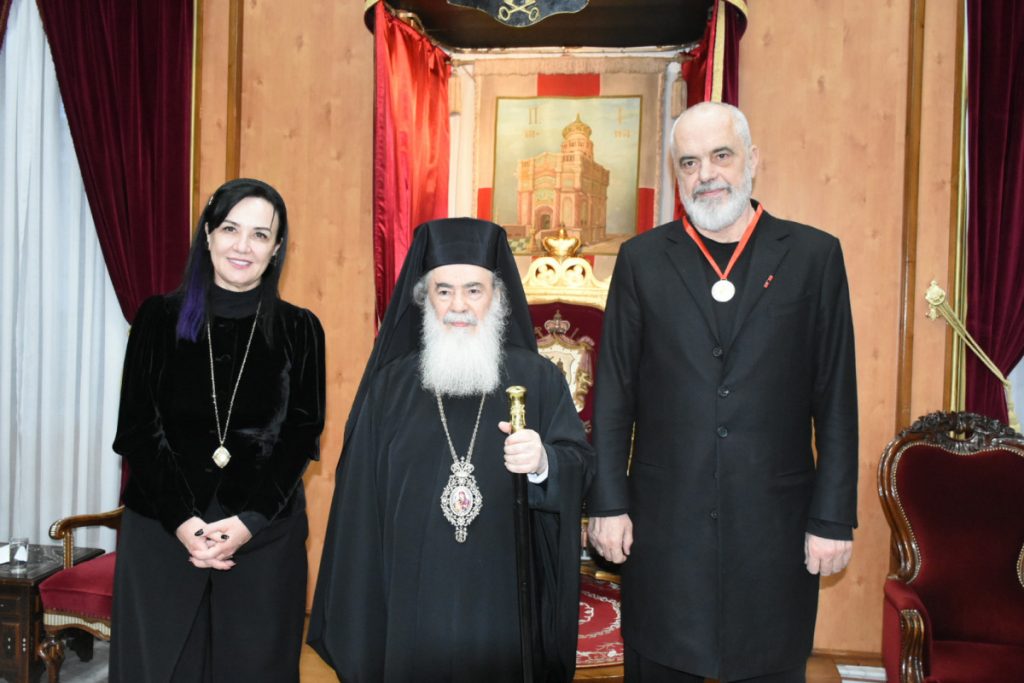 Patrijarh Jerusalimski primio albanskog premijera