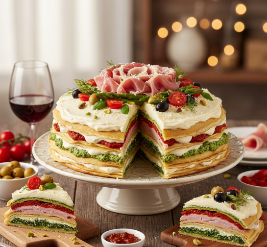 Slana torta sa tost hljebom