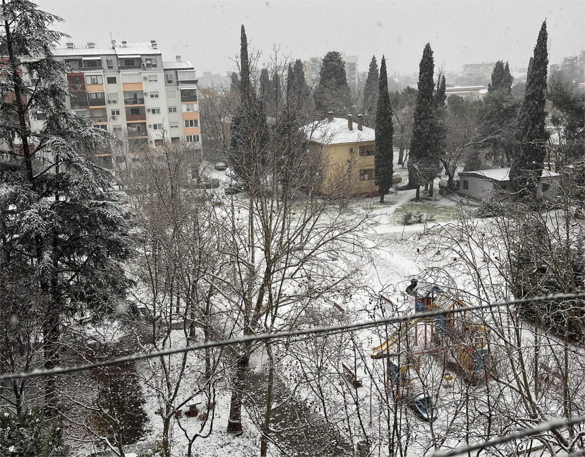 podgorica snijeg