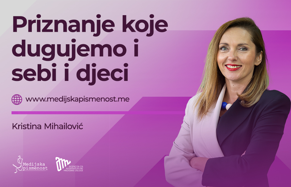 PRIZNANJE KOJE DUGUJEMO I SEBI I DJECI