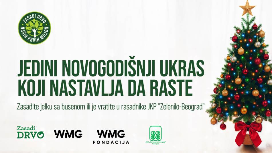 Jedini novogodišnji ukras koji nastavlja da raste