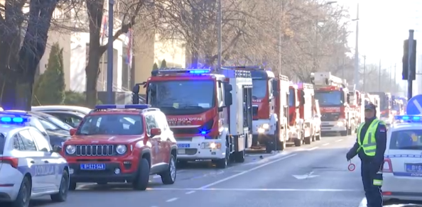 Lokalizovan požar u zgradi Specijalnog suda u Beogradu, nema povređenih