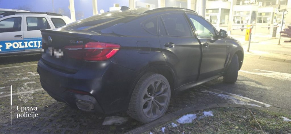 Dobrakovo: Oduzet BMW za kojim traga Njemačka, a koji je vozila crnogorska državljanka