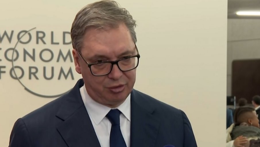 Vučić iz Davosa: Srbija ide naprijed, nećemo posustati